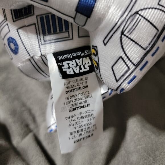 Disney Store Star Wars Set of Two Droids R2-D2 BB-9E Plush Figure Toy White - Picture 3 of 4